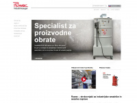 ruwac.si Webseite Vorschau