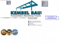 kembel-bau.de Webseite Vorschau