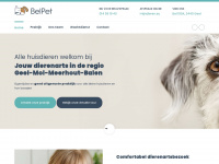 belpet.be Webseite Vorschau