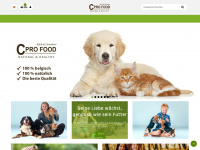 c-pro-food.com Webseite Vorschau