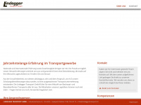 lindeggertransport.ch Webseite Vorschau