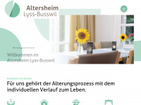 ahlb.ch Webseite Vorschau