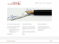 kirchwehm.com Webseite Vorschau