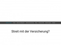 versicherungsrechtoffenburg.de Webseite Vorschau