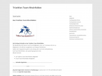 triathlon-team-rheinfelden.de Webseite Vorschau