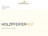 holzpfeiferhof.de Webseite Vorschau