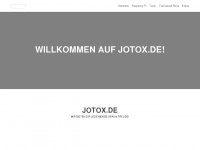 jotox.de Webseite Vorschau