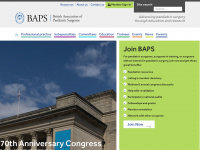 baps.org.uk Webseite Vorschau