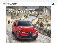 autohauspopp.de Webseite Vorschau