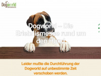 dogworld-messe.de Webseite Vorschau