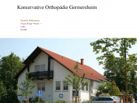konservative-orthopaedie-germersheim.de Webseite Vorschau