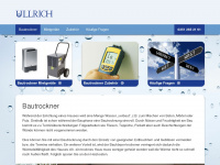 bautrockner-muenster.de Webseite Vorschau