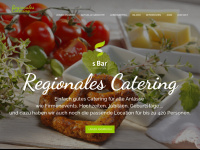 regionales-catering.de Webseite Vorschau