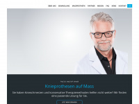 mein-knie.ch Webseite Vorschau