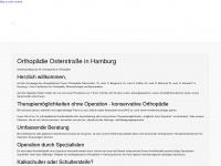 orthopaedie-osterstrasse.de Webseite Vorschau