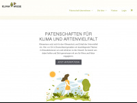 klimawiese.de Webseite Vorschau