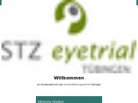 stz-eyetrial.de Webseite Vorschau