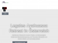 ayahuasca.at Webseite Vorschau