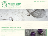 annette-bloch.de Webseite Vorschau