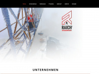 raich-spezialmontagen.at Webseite Vorschau