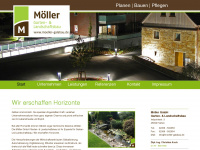 galabau-moeller.jimdo.com Webseite Vorschau
