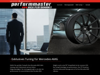 performmaster.ch Webseite Vorschau