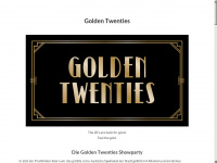 goldentwenties.de Webseite Vorschau