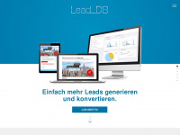 leaddb.de Webseite Vorschau
