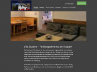 villa-sudrow.de Webseite Vorschau