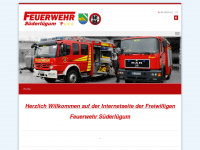 ff-suederluegum.de Webseite Vorschau