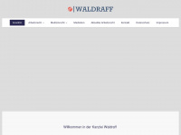 kanzlei-waldraff.de Webseite Vorschau