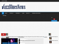 jazzbluesnews.com Webseite Vorschau