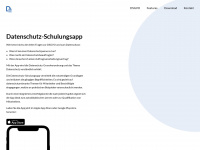 datenschutz-schulungsapp.com Webseite Vorschau