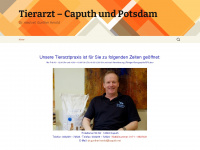 caputh.vet Webseite Vorschau