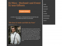 djnico-online.de Webseite Vorschau