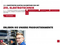 bvl-elektrotechnik.de Webseite Vorschau