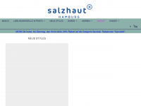 salzhaut.com Webseite Vorschau