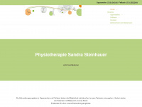 physiotherapie-sandra-steinhauer.de Webseite Vorschau