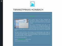 tierarztpraxis-huenibach.ch Webseite Vorschau