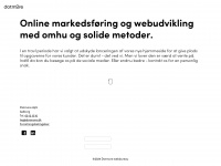 dotmore.dk Webseite Vorschau