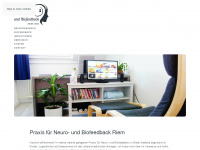 praxisriem.ch Webseite Vorschau
