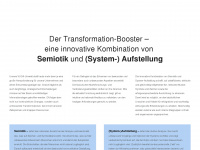 transformation-booster.com Webseite Vorschau