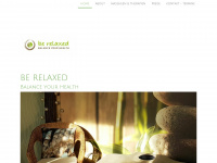 b-relaxed.ch Webseite Vorschau