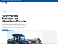 solis-traktor.de Webseite Vorschau