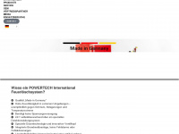 powertech-international.com Webseite Vorschau