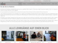 aba-akademie.de Webseite Vorschau