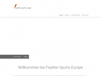 feather-sports.eu Webseite Vorschau