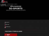 5d-sports.de Webseite Vorschau