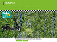mr-scooter.de Webseite Vorschau