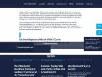 hbc-anwaelte.de Webseite Vorschau